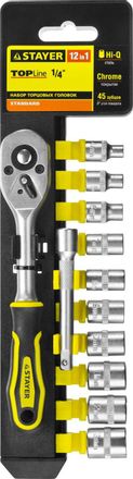Головка торцевая Stayer 27754-H12,  1шт