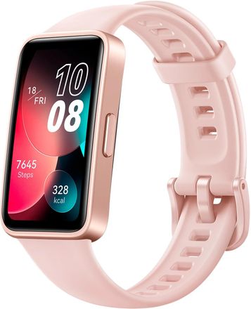 Фитнес-трекер Huawei Band 8 ASK-B19,  1.47",  розовый, розовый [55020anl]