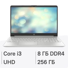 Изображение товара Ноутбук HP 15s-fq5340tu с Intel Core i3 и 8 ГБ ОП