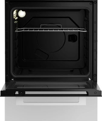 Электрическая плита Indesit IS5V4PHW, стеклокерамика, без крышки, белый ...