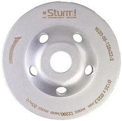 Чашка STURM! 9020-05-125x22-2, 125мм, универсальный