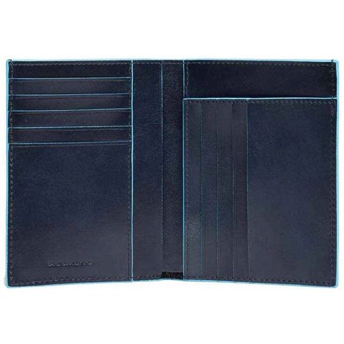 Кошелек мужской Piquadro Blue Square, кожа натуральная, темно-синий [pu1393b2r/blu2]