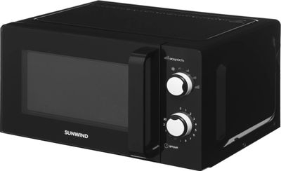 Микроволновая печь SunWind SUN-MW031, 700Вт, 20л, черный – купить в ...