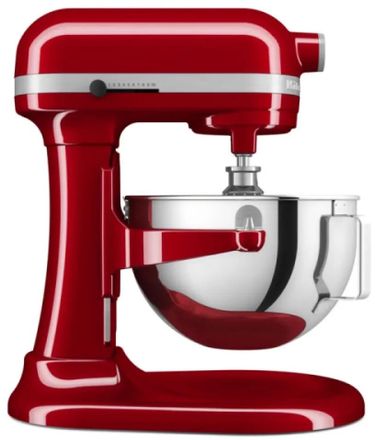 Миксер планетарный KitchenAid Heavy Duty 5KSM55SXXEER, 375Вт, красный/серебристый