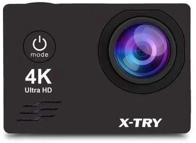 Экшн-камера X-TRY XTC170 4K, WiFi, черный – купить в Ситилинк | 1162502