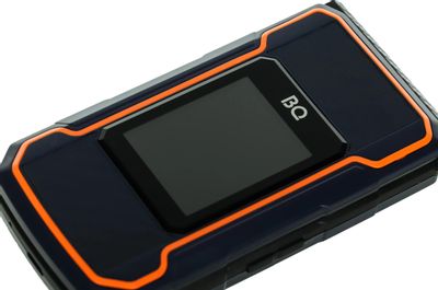 Характеристики Сотовый телефон BQ Dragon 2822, синий/оранжевый (1539693 ...