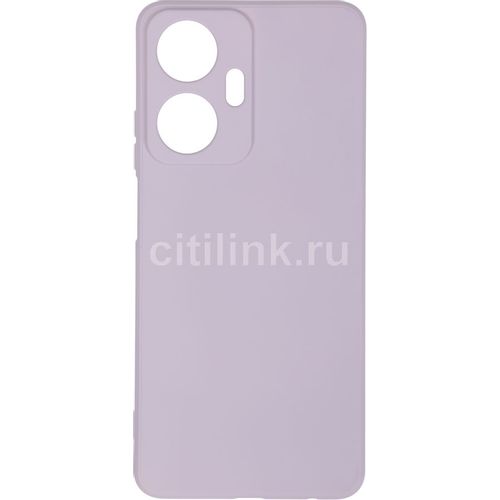 Чехол (клип-кейс) BORASCO Microfiber Case, для Realme C55, лавандовый [71700]