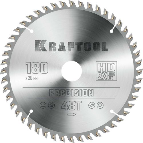Пильный диск Kraftool 36952-180-20, 180мм, 20мм, по дереву