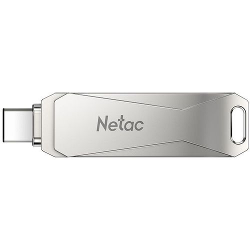 Флешка USB NETAC U782C 64ГБ, USB3.0, серебристый [nt03u782c-064g-32pn]