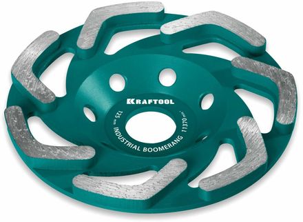 Чашка Kraftool Boomerang,  по бетону, кирпичу, камню, плитке [33445-125]