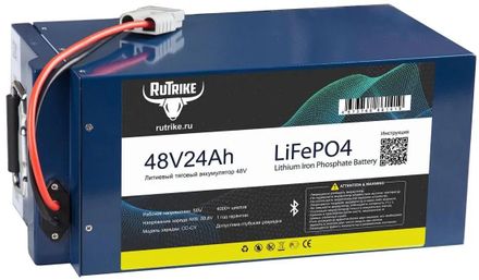 Аккумуляторная батарея RUTRIKE LiFePO4 для ИБП,  48В,  24Ач [26035]