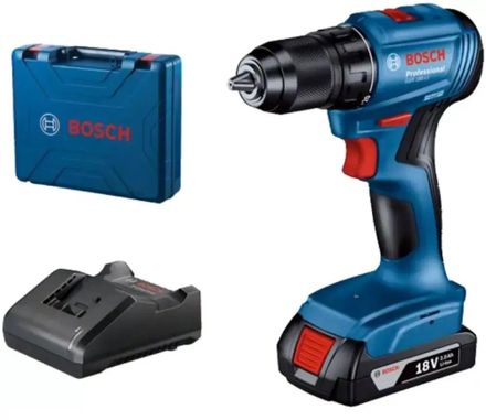 Дрель-шуруповерт Bosch GSR 185-LI, 2Ач,  с одним аккумулятором [06019k3001]