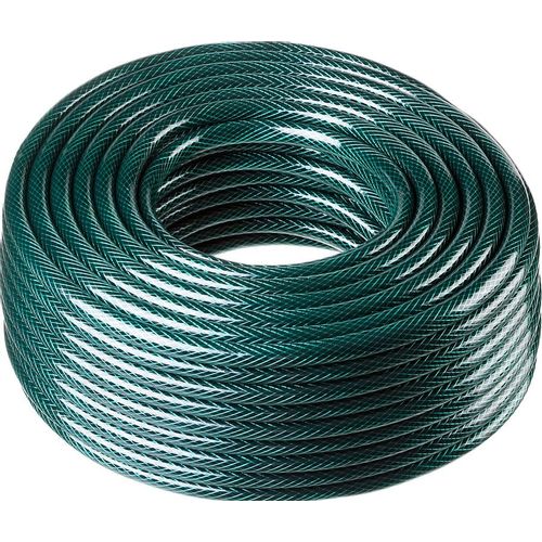 Шланг РОСТОК 40308-1/2-50, 1/2", 50м, поливочный, армированный, зеленый