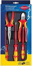 Изображение товара Набор инструментов KNIPEX KN-002013 5 предметов для электромонтажа диэлектрический