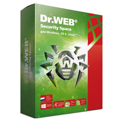 Антивирус Dr.Web Security Space 36 мес. 3 ПК Новая лицензия Ключ активации [lhw-bk-36m-3-a3]