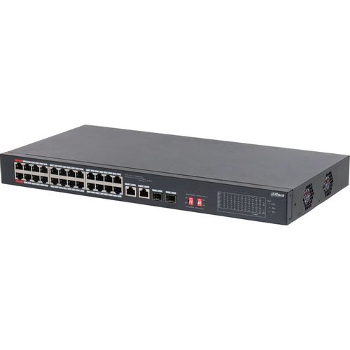 Коммутатор Dahua DH-S3226-24ET-240 24-портовый неуправляемый с РоЕ