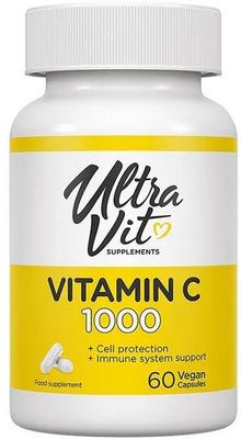 Обзор товара витамин ULTRAVIT Vitamin C, капсулы, 60шт [vp57347 ...