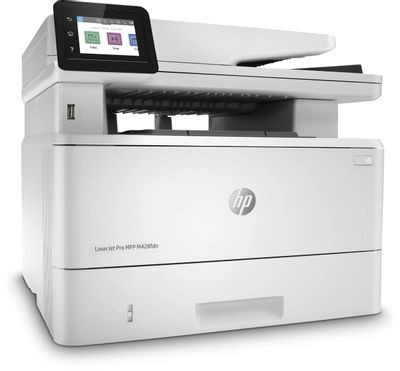 МФУ лазерный HP LaserJet Pro M428fdn черно-белая печать, A4, цвет белый ...