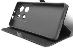 Чехол (флип-кейс) BORASCO Book Case, для Infinix Note 30 Vip, черный