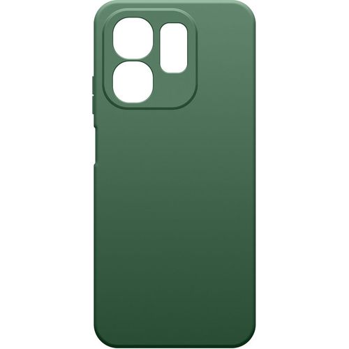 Чехол (клип-кейс) BORASCO Microfiber Case, для Infinix Hot 50i, зеленый опал [73821]