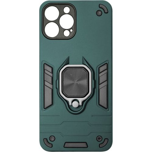 Чехол (клип-кейс) BORASCO Anti-Shock case, для Apple iPhone 16 Pro, противоударный, зеленый опал [74532]