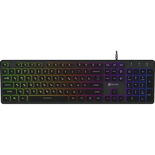 Клавиатура Oklick 550ML, проводная, USB, черный [1061617]
