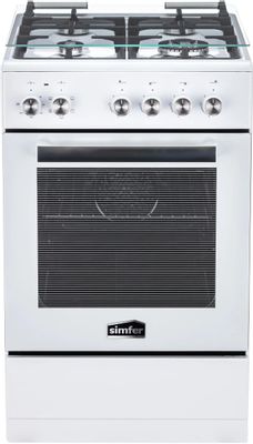 Характеристики Газовая плита Simfer F56MW45117, электрическая духовка ...