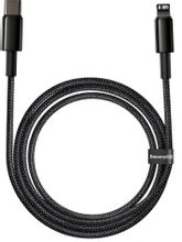 Изображение товара Кабель BASEUS CATLWJ-01,  Lightning (m) -  USB Type-C (m),  1м,  черный
