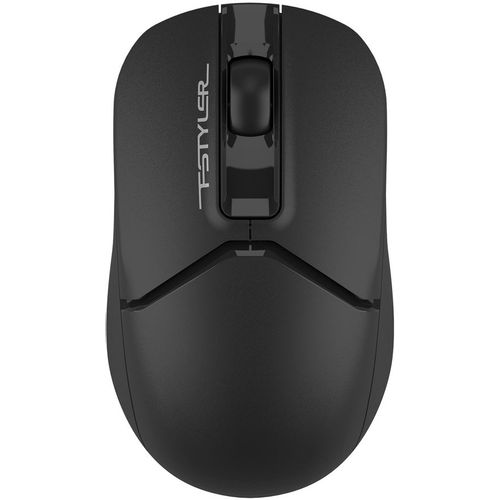 Мышь беспроводная A4TECH Fstyler FB12S, Bluetooth/Радио, оптическая, USB, 1200dpi, черный [fb12s usb black]