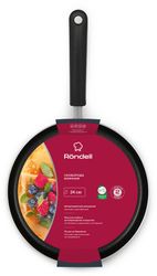 Сковорода блинная Rondell Pancake frypan RDA-022, 24см, алюминиевая