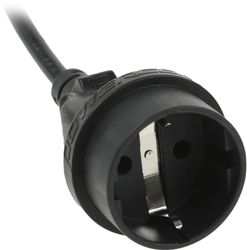 Кабель POWERCOM SCUT, IEC-320 C14 to Socket Type-F 250V 10A