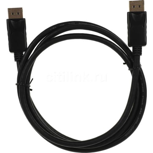 Кабель аудио-видео Buro V1.4, DisplayPort (m) - DisplayPort (m), 1.5м, черный [bu-dp1.4-1.5mccs]