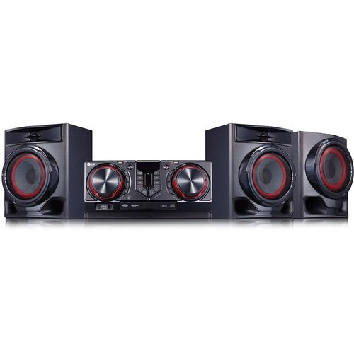 Музыкальный центр LG XBoom CJ45, 720Вт, с караоке, Bluetooth, FM, USB, черный