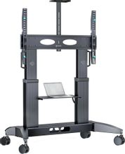 Изображение товара Стойка для телевизора ONKRON TS2821, 70-110", напольный, мобильный,  черный