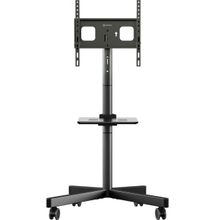 Изображение товара Стойка для телевизора ONKRON TS1137, 23-60", напольный, мобильный, черный Изображение товара Стойка для телевизора ONKRON TS1137, 23-60", напольный, мобильный, черный
