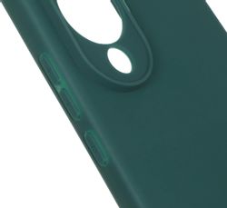 Чехол (клип-кейс) BORASCO Silicone Case, для Huawei Nova 11/12S, зеленый опал