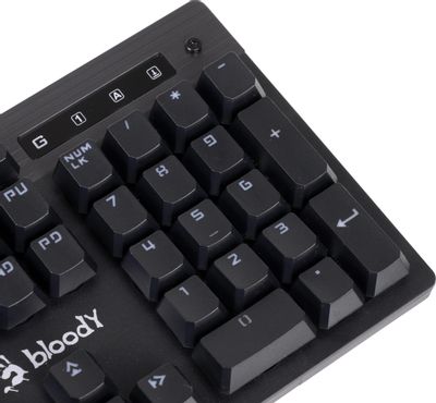 Клавиатура A4TECH Bloody B500N, USB, серый – купить в Ситилинк | 1181122