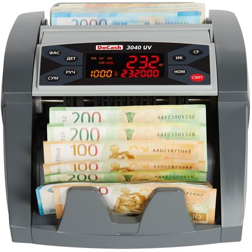 Счетчик банкнот DOCASH 3040 UV мультивалютный [6884]