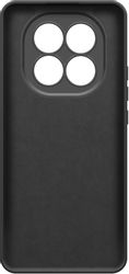 Чехол (клип-кейс) BORASCO Microfiber Case, для Xiaomi Redmi Note 14 Pro 4G, черный