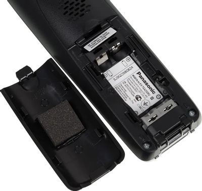 Радиотелефон Panasonic KX-TG2511RUM, серый металлик и черный – купить в ...