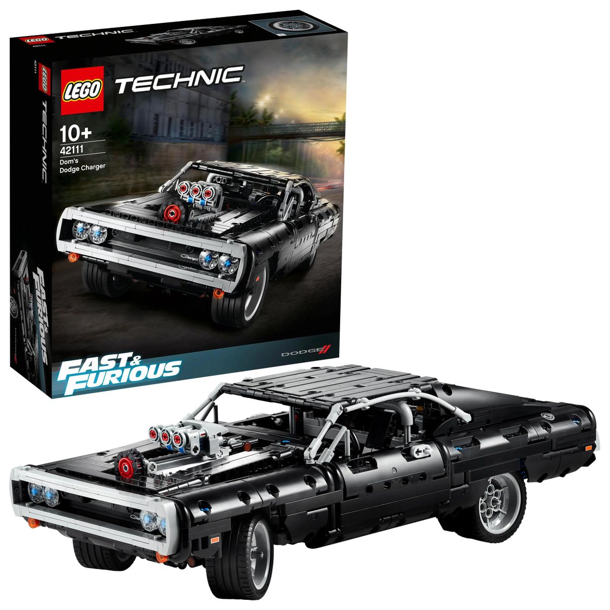 Конструктор Lego Technic Dodge Charger Доминика Торетто, 42111 – купить в  Ситилинк | 1483811