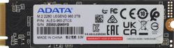 Изображение товара 2ТБ SSD накопитель A-Data Legend 960 ALEG-960-2TCS M.2 2280, PCIe 4.0 x4, NVMe, M.2 Изображение товара 2ТБ SSD накопитель A-Data Legend 960 ALEG-960-2TCS M.2 2280, PCIe 4.0 x4, NVMe, M.2