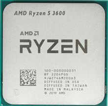 Изображение товара Процессор AMD Ryzen 5 3600, AM4,  OEM [100-000000031]