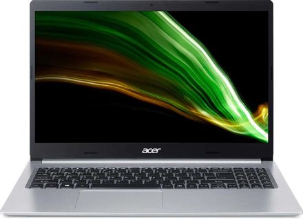 Ноутбук Acer Aspire 5 A515-45-R72B 15.6", AMD Ryzen 5 5500U 2.1ГГц, 6-ядерный, 8ГБ DDR4, 512ГБ SSD,  AMD Radeon Graphics, Eshell, серебристый [nx.a84er.00f]