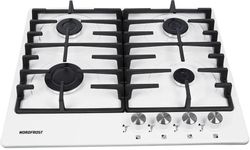 Газовая варочная панель NORDFROST HS 6043 W, белый