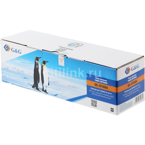 Картридж G&G GG-CF380A, черный / GG-CF380A