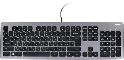 Характеристики Клавиатура HAMA KC-700, USB, антрацит [r1182652 ...