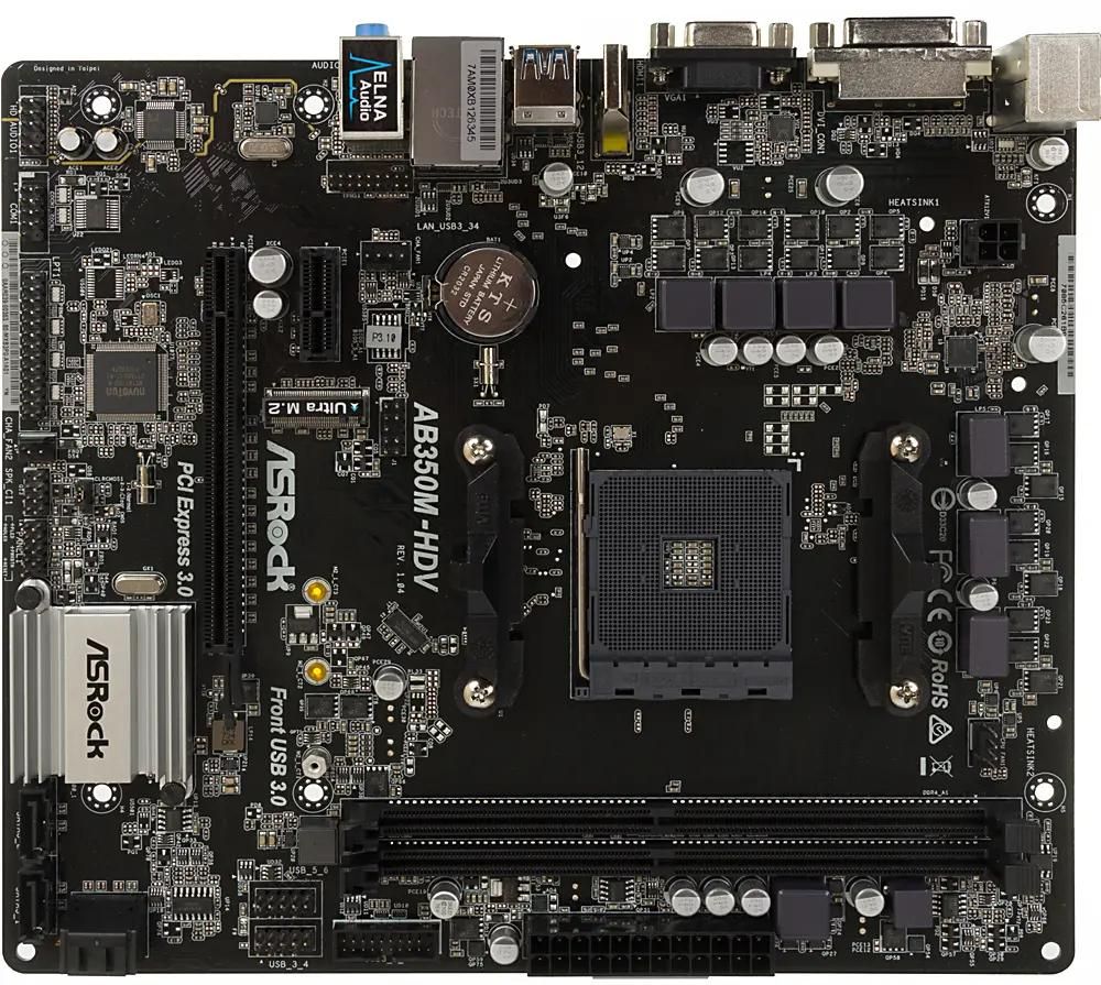 Asrock ab350m top