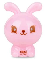 Точилка для карандашей Deli Rabbit  ручная,  ассорти