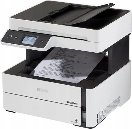 МФУ струйное Epson M3170 черно-белая печать, A4, с СНПЧ, белый [c11cg92501/508/c11cg92404]